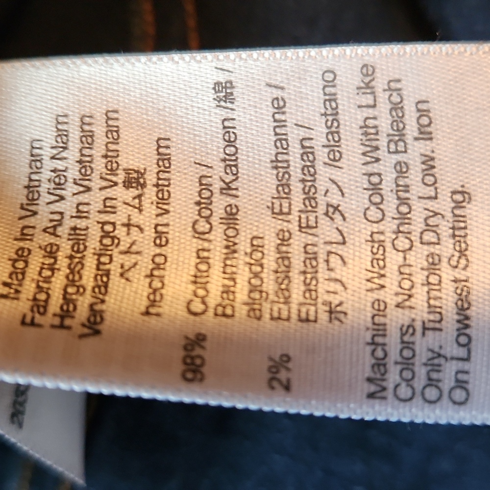 Madewell Dark Blue Slim High Waisted Jeans Womans Size 29 - Picture 7 of 9